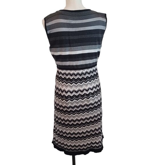 Laundry by Design Dress Chevron Knit Womens size Large - Picture 13 of 14